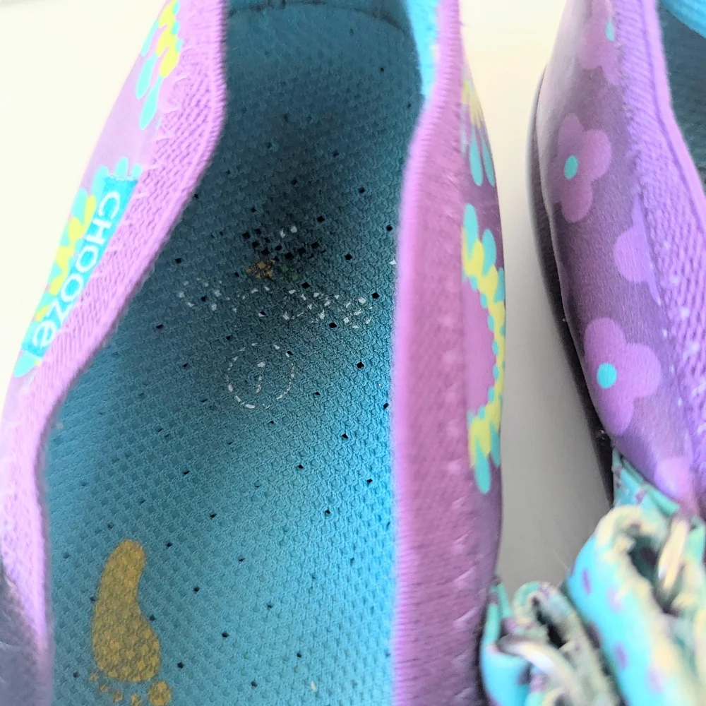 ⭐Purple Chooze Mary Jane Shoes Size 1⭐ - Picture 5 of 7